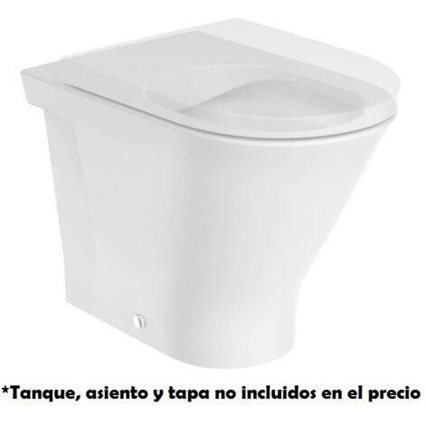 Taza adosada a pared con salida dual para inodoro ROUND THE GAP - ROCA (1/3)
