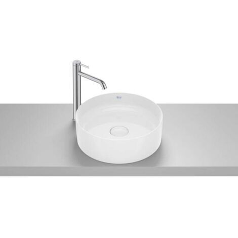 LAVABO SOBRE ENCIMERA FINECERAMIC TERRA DIÁMETRO 390MM BLANCO