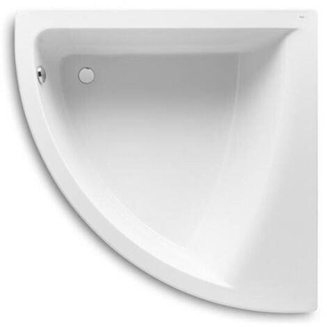 8414329801583 Roca - Bañera acrílica angular simétrica - Serie Easy , Color Blanco