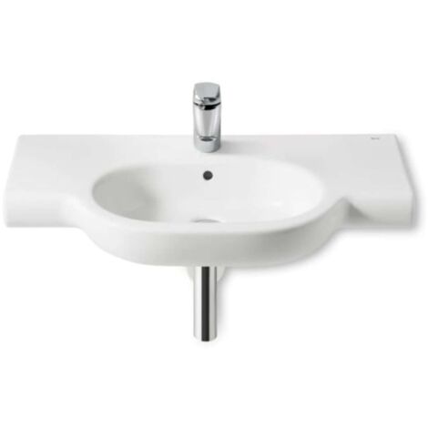 Roca A32724D000 Lavabo Meridian Porcelana Mural 850x460x150mm Color Blanco