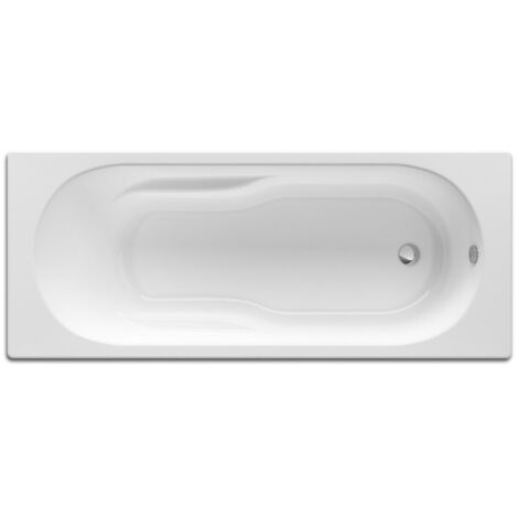 ROCA Bañera acrílica rectangular Genova-N 1700X750 - Blanco
