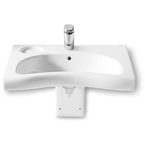 Lavabo de porcelana mural para discapacitados MERIDIAN - ROCA