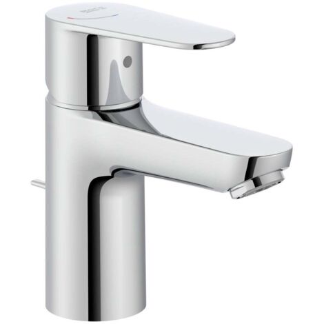 ROCA A5A304FC00 VICTORIA PLUS Grifo Monomando Lavabo Apertura Frío con Desagüe Automático Cromo - ref: A5A304FC00 (1/5)
