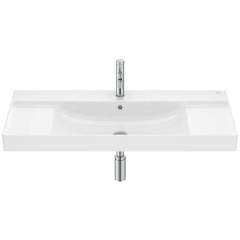LAVABO MURAL PARA PEDESTAL ONA CON JUEGO FIJACIÓN 1000X460 BLANCO