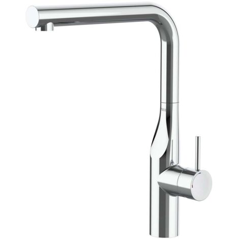 MEZCLADOR PARA COCINA GLERA CAÑO L FIJO CROMO (1/2)