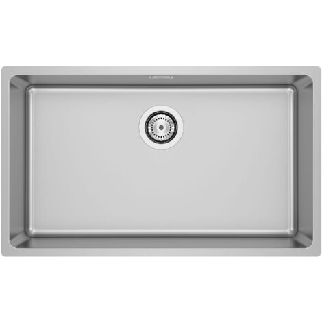 Fregadero de 1 cubeta de acero inoxidable ROMA - ROCA Medidas: 700x400x200 mm