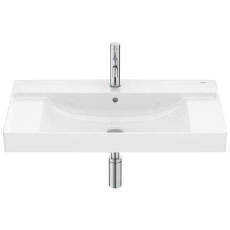 LAVABO MURAL PARA PEDESTAL ONA CON JUEGO FIJACIÓN 800X460 BLANCO