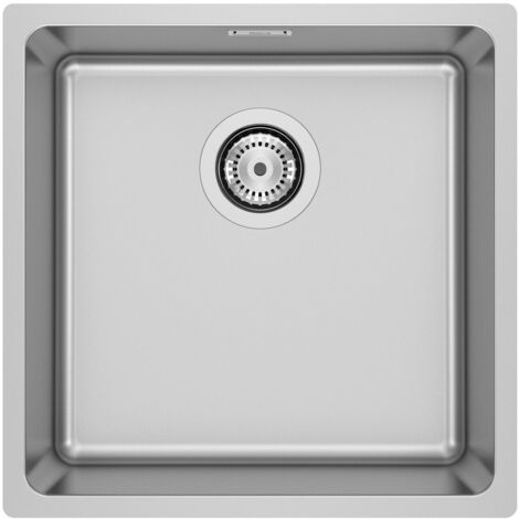 Fregadero de 1 cubeta de acero inoxidable ROMA - ROCA Medidas: 450x400x200 mm