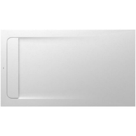 ROCA Plato ducha 140X80 blanco (no incluye rejilla ni tapa) - Aquos