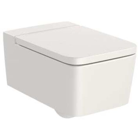 TAZA SUSPENDIDA INSPIRA CUADRADO INODORO 560MM BEIGE