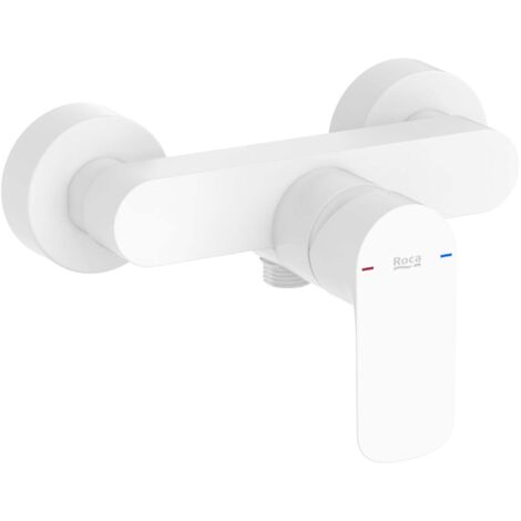 ROCA A5A216EB00 CALA Grifo Monomando Para Ducha Blanco Mate - ref: A5A216EB00