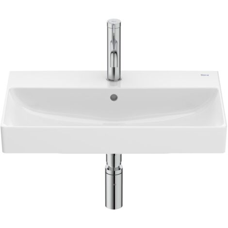 Lavabo de porcelana compacto mural o para semipedestal ONA - ROCA Medidas: 600x360x150 mm