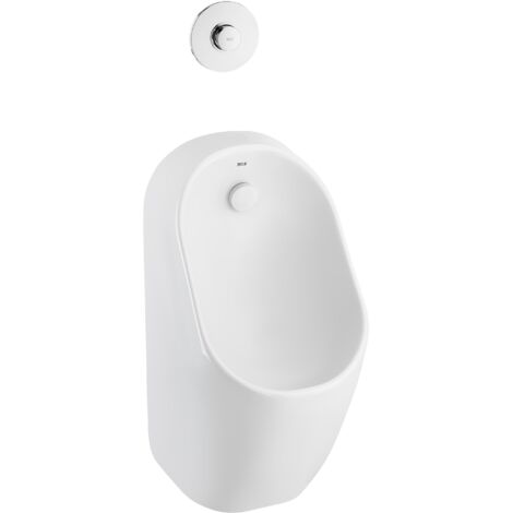 Urinario de porcelana con alimentación posterior Rimless PROTON - ROCA