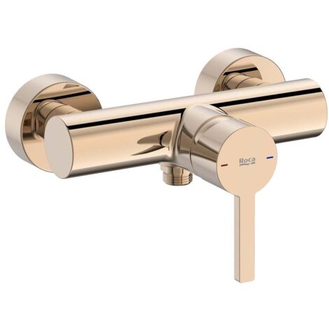 ROCA A5A2196RG0 NAIA Grifo Monomando Ducha Oro Rosa - ref: A5A2196RG0