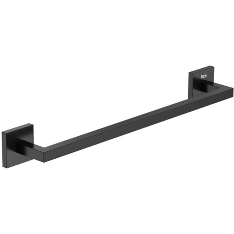 Toallero SQUARE HOTELS - ROCA Color: Negro mate - Medidas: 481 mm (1/2)