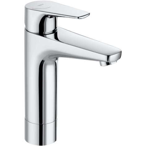 MEZCLADOR CAÑO MEZZO PLUS PARA LAVABO CON AIREADOR CROMO (1/2)