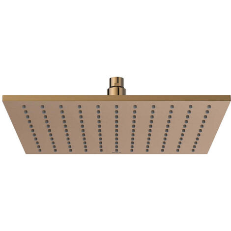 ROCIADOR CUADRADO 300X300 EVERLUX ORO ROSADO