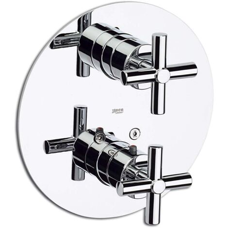 ROCA A5A0743C00 LOFT Grifo Termostático Empotrable para Baño o Ducha Cromo - ref: A5A0743C00 (1/2)
