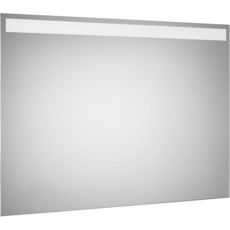 Espejo con luz superior LED EIDOS 1000x800mm - ROCA (1/2)