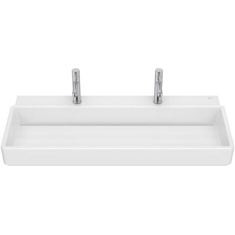 LAVABO MUR.1000X430 JGO.FIJ.2 ORIF.P/GRIF.P/TURA BL BRILL.