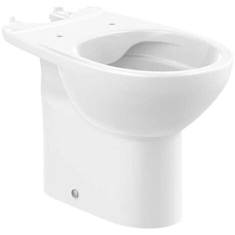 TAZA PARA TANQUE BAJO VICTORIA 655MM SALIDA VERTICAL BLANCO