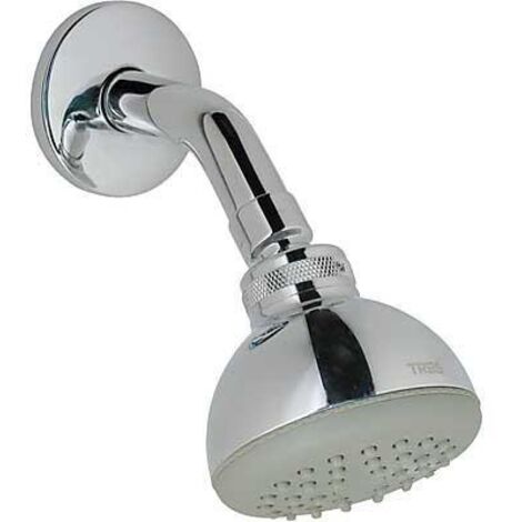BRAZO A PARED CON ROCIADOR DE DUCHA RÓTULA ORIENTABLE (1/2)