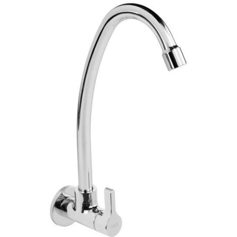 GRIFO MURAL DE 1 AGUA PARA OFFICE O LAVADERO CON CONEXIÓN (1/2)