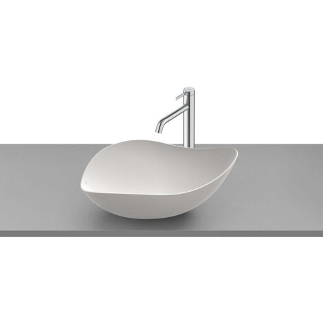 ROCA A327A13620 OHTAKE Lavabo de Sobre Encimera Fineceramic Color Blanco Mate - ref: A327A13620 (1/2)
