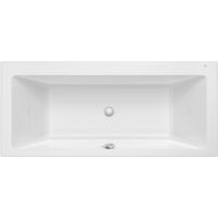 Bañera acrílica rectangular 170x80 biplaza A248555000 VYTHOS ROCA