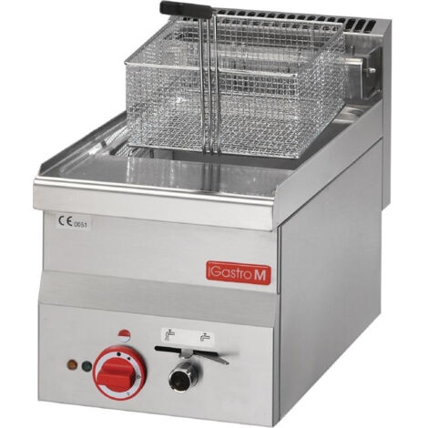 Friteuse Professionnelle électrique pro 600 mm - 10 Litres - 7,5 kW - Gastro M
