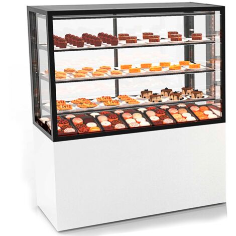 Vitrine Neutre avec Base Serie Integra humidité - 600 x 1000 x 1400 mm - Sayl (1/2)