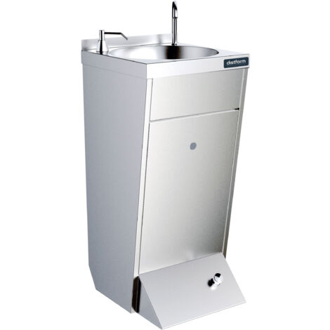 Lave-Mains sur Piètement en Inox avec Bec Pivotant - Distform (1/3)