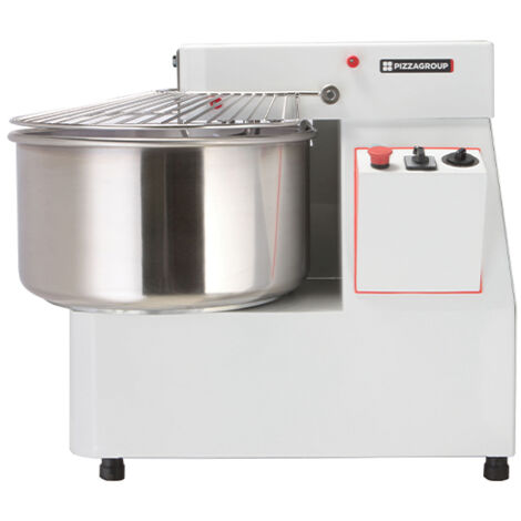 Pétrin Professionnel Vitesse Variable Tête Et Cuve Fixes - 22 Litres - PizzaGroup