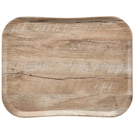 Plateau Aspect Naturel Bois 430 x 330 mm - Cambro (1/5)