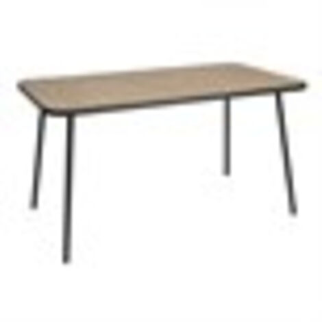 Table Rectangulaire Effet Bois - 1400mm - Bolero (1/5)