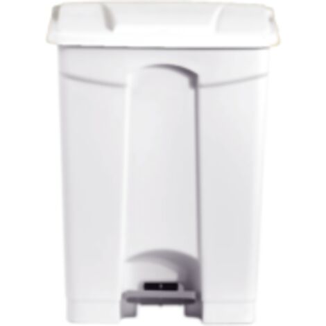 POUBELLE BLANCHE POLYPROPYLENE 90L - DIFP90BI (1/2)