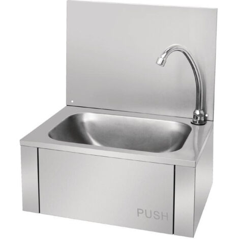 Mini lave-mains inox Vogue