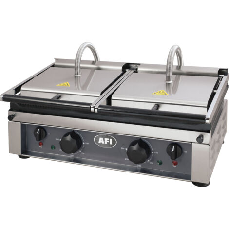 Grill Panini Double Professionnel 4 à 6 kW - AFI Collin Lucy