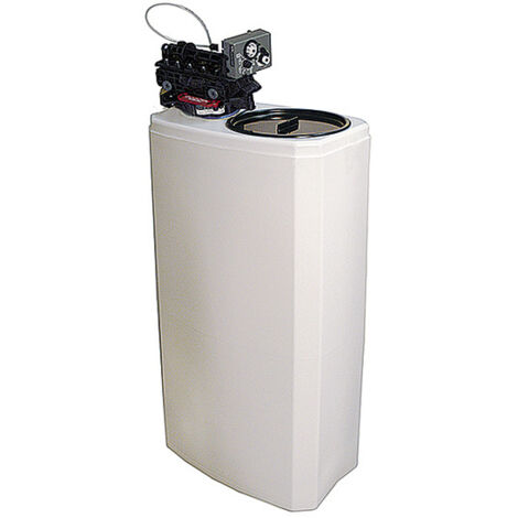 Adoucisseur d'Eau Automatique Capacité 27 Litres Réserve de Sel 50 Kg - Mastro (1/3)