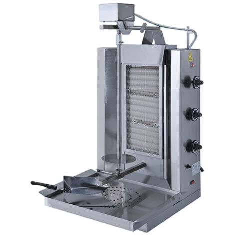 Gyros Grill à Gaz Professionnelle - 30 Kg - Mastro (1/3)