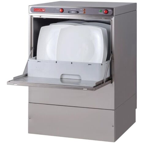 Lave vaisselle professionnel double paroi - 6.6 kW - panier 50x50 cm - 400 V - Gastro M