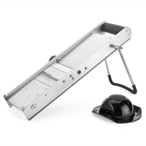 Mandoline Professionnelle Inox avec Régulateur Epaisseur - Pujadas (1/2)