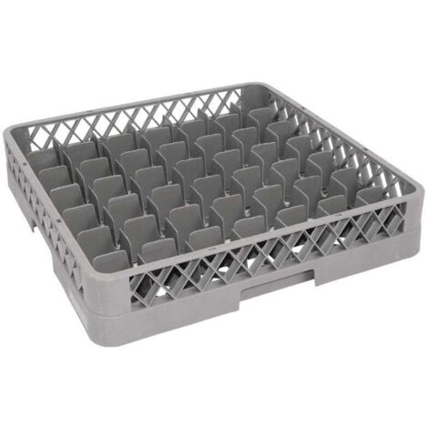 Casier de lavage à verres 50x50cm - 49 cases - Vogue (1/4)