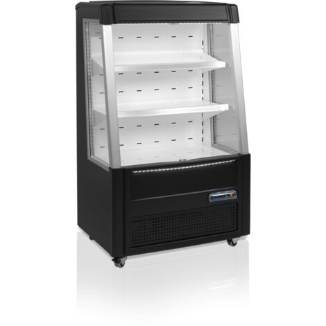 Vitrine Murale ODC90 - Couleur Noire et Blanche - Tefcold (1/2)
