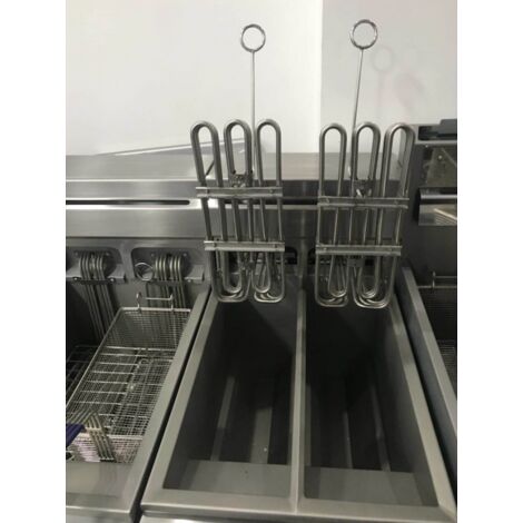 Friteuse électrique sur meubles MOD DF 10 + 10 - Beckers