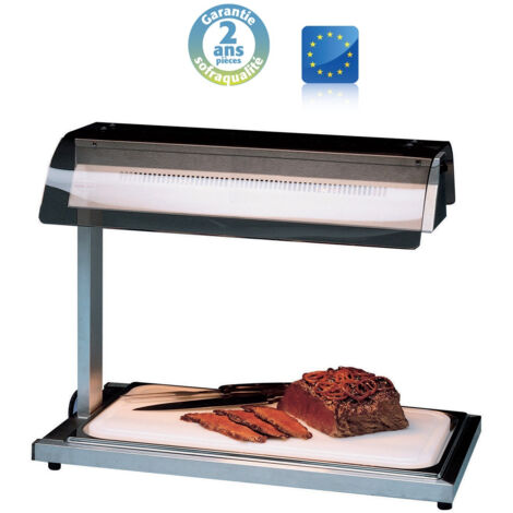 Planche à découper avec lampe halogène chauffante - GN 1/1 - Sofraca (1/3)