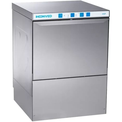 Lave-vaisselle Gamme HSP Paniers 500x500 avec Adoucisseur et Pompe de Vidange - Hoonved