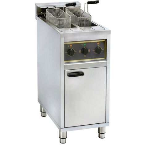 Friteuse sur Coffre Électrique - 2 x 10 Litres - 12000 W - Furnotel