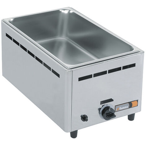 Bain-Marie Gaz De Table, 1 Cuve GN H 150 mm - Mastro