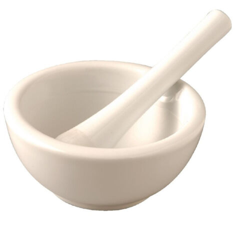 Pilon et mortier en porcelaine - Vogue 115 mm (1/4)